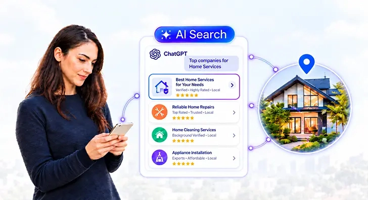 Ai Search optimization for home services